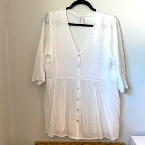 Seraphine Ivory Maternity Blouse size 12